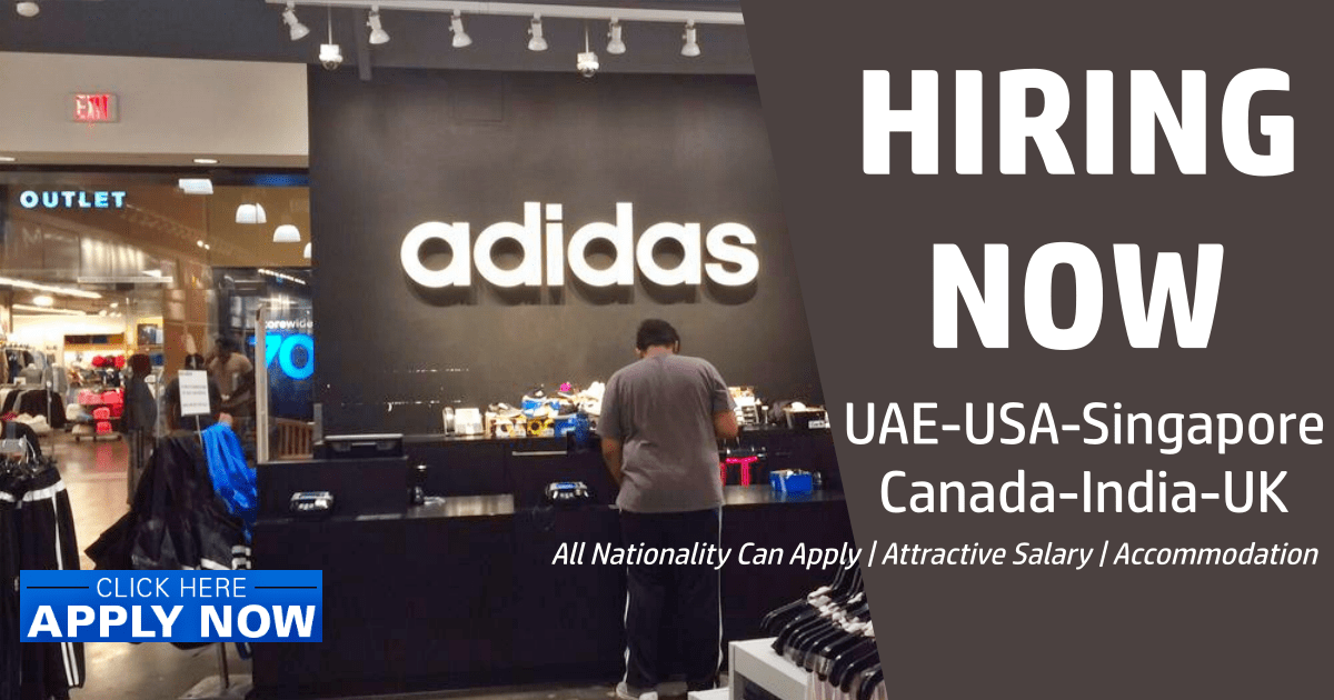 adidas outlet jobs