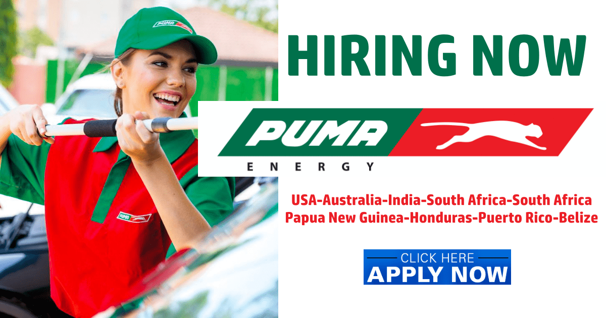 Latest Job Vacancies At Puma Energy Worldwide Jobice
