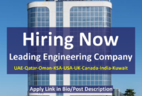 SNC Lavalin Careers UAE-Qatar-Oman-KSA-USA-UK-Canada-India-Kuwait | 100 Jobs