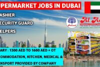 Supermarket Job Opportunities in Dubai: High Salaries and Fast Hiring