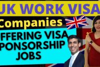 Unlock UK Job Opportunities: Visa Sponsorship and Application Guide for International Applicants