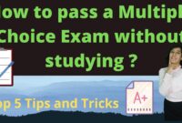 Navigating MCQs: Unlocking Exam Success Without Studying