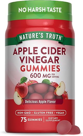 Nature's Truth Apple Cider Vinegar Gummies — 600 mg: Surprisingly Tasty ACV Fix